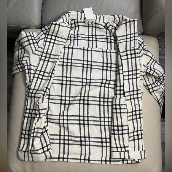 Zara Men’s Checkered Wool Blended Flannel Shirt - Size L - Picture 7 of 10